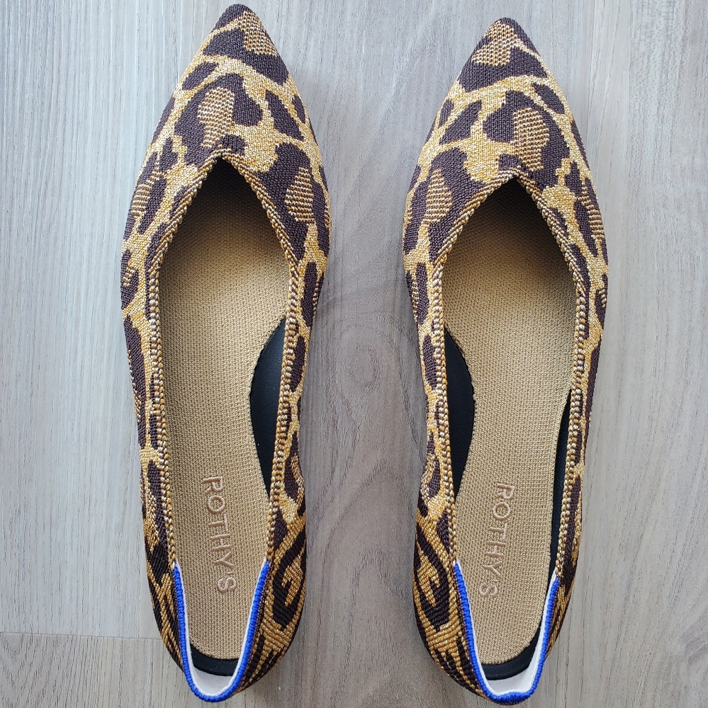 Rothy's The Point II in Metallic Cat